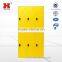 6 Door Electronic Lock Lockers/Colourful Electronic Lock Steel Locker Cabinet