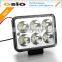 3 inch Square LED HIGH POWER Fog Light sealed beam headlight8V-36V 18W