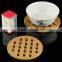 Bamboo Cup Bowl Mat Coaster