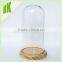 Home decoration, holiday decoration&gift tall round dome glass // Wholesale bell jars dome glass