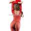Manufacturer low cut long sleeves sexy hot fishnet nylon bodystocking