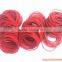100% Natural Red Elastic Rubber Band High Quality for Vegetable