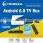 2.4/5.8G WiFi kodi android tv box android 6.0 marshmallow tv box Octa Core tv box