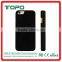 Luxurious Dual Layer With Leather Card Slot Makeup Mirror flip PC PU leather Phone Case for iPhone 6 6S Plus