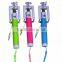 Selfie stick extendable hand held monopod camera tripod for iphone and samsung selfie holder