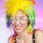 Mens fancy dress wigs, multi color naruto cosplay wig