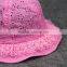 Good Lace Summer Bucket Hat with Bowknot Bow for Baby Girls