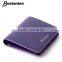 cowhide leather famous brand women wallet and hand purse good quality