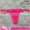 In pink color teen thong daily sexy mature underwear rose red g string panties