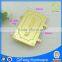 Q-1584 luggage hardware supply shiny gold metal label