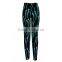 Women's Printed High Waist Fitness Yoga Stretch Spandex Sport Ninth Pants