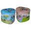 Tin heart shape Kids saving box money box with Lock and key