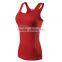 hot selling pure color female sport tank tops