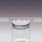 food grade cookie jar candy jar round shape dried fruit storage clear jar