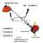 2 stroke hot sale top quality 25.4cc shoulder type grass weeder CG260-E