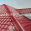 Unbreakable Waterproof Red Synthetic Resin PVC Roof Tile With ASA Coating in Guangzhou