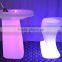 led high stool bar chair remote control 16 color change led chair/led bar stool