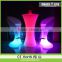 Rechargeable LED Cocktail Table for party hall decoration LED Bar Table for event/party/wedding/nightclub furniture