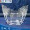 Wholesale Hot sale plastic silver ice bucket