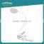 New design flexible USB rechargeable clip lamps eye protection led reading lamp