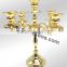Wholesale gold plated candelabras centerpieces