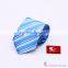 Super quality most popular waterproof polyester tie for men, luxury and cheap