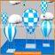 New Style Fashion Fiberglass Visual Display Design Hot Air Balloon
