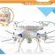 Wholesale quadcopter 2017 New version Syma X8C 2.4G 4CH 6 Axis RC drone with camera HD 2MP Wide Angle Camera