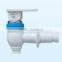 Plastic blue and red Water filter water spout