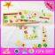 2016 top fashion educational wooden children domino game WJ277620