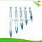 ZY-H2014 perfectly designed 16-inch silicone food tong with beautiful flower printed handle