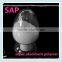 Easily soluble sodium polyacrylate for diapers super absobent polymer / SAP