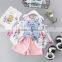 SS-982G Cheap Clothes From Turkey Kids Clothing Company Floral Baby Girl Clothes