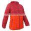 Women's warm jacket long style zipper for down jacket