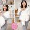 2016 New Product Noble Cape Brand Name Shawl Hand Made Wholesale Cashmere And Fox Fur Trim