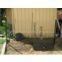 Bitumen coated steel fence post