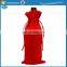 Christmas Dinner Decoration Santa Claus Wine Bottle Bag/Santa Wine Bottle Bag