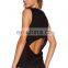 Women Plain Crop Tops Wholesale/Custom Design Black Sexy Tops