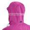 100% Polyester waterproof antistatic woman's sportswear jacket