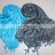High Quality viscose blended scarf shawl pashmina in Jacquard