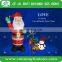 outdoor inflatable christmas santa and snowman for decoration