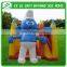 Funny park inflatable bouncy castle with slide for sale