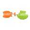 Hot selling plastic summer hourglass sand beach toys set