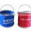 Portable foldable bucket / car wash bucket / pop up bucket