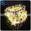 2017 Hot Lighted plastic flower garland for Festive