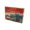 Empty rectangular chocolate candy gift packaging metal tin can box