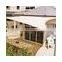 PE plastic warp anti aging waterproof playground shade sail/enclosures net type sun barrier sail canvas
