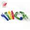 multi-usage hook and loop tie straps nylon self locking cable tie in 5 colors bag