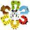 children safety plastic door stopper animals shape