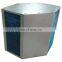 fresh air energy saving double folded edge aluminium foil heat exchanger equipment